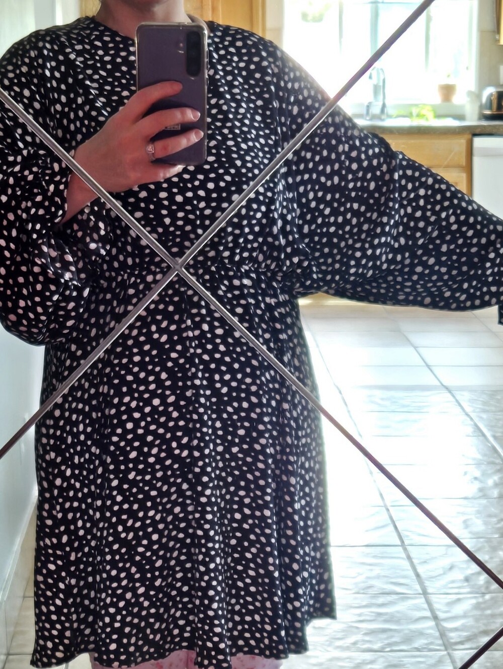 NWOT Forever 21 Polka Dot Mini Dress Size 1X - Picture 9 of 9